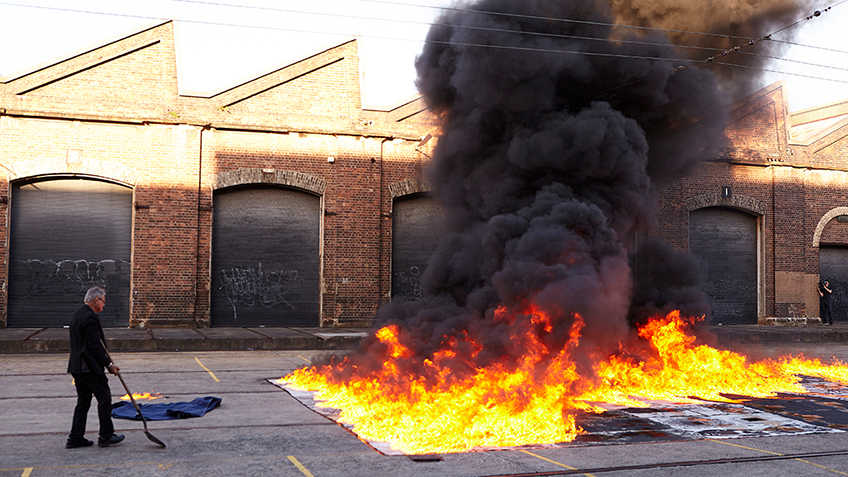Mike Parr, Contemporary Art, Performance Art, Carriageworks