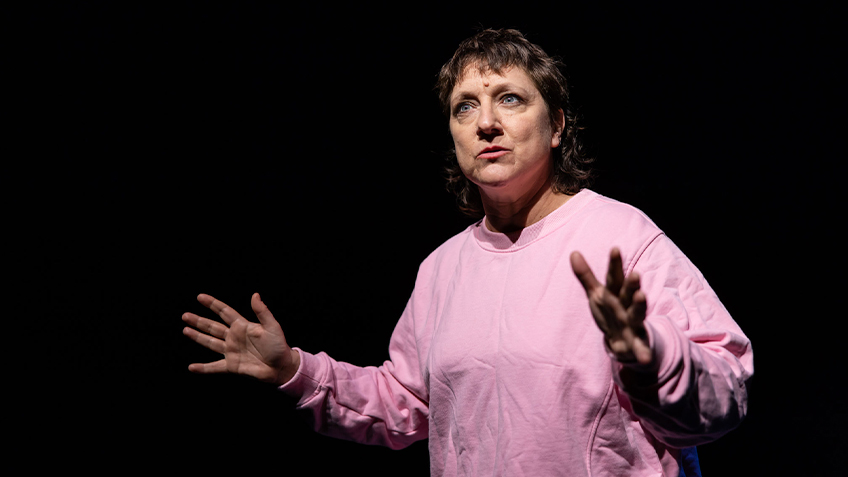 Kaz Therese in Sleeplessness.